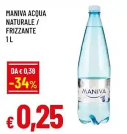 A&O MANIVA ACQUA NATURALE offerta