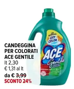 Iperal CANDEGGINA PER COLORATI ACE GENTILE offerta