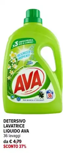 Iperal Detersivo lavatrice liquido AVA offerta