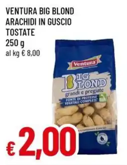 A&O Ventura Big Blond Arachidi in guscio tostate offerta