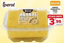 Iperal ANANAS TRONCHETTO IPERAL offerta