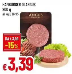 A&O Hamburger di Angus offerta
