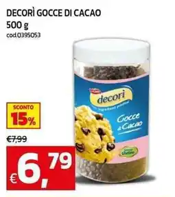 C+C Cash and Carry Decorì gocce di cacao offerta