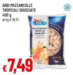 A&O Arbi Mazzancolle Tropicali Sgusciate offerta