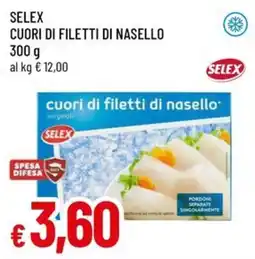 A&O SELEX cuori di filetti di nasello offerta