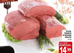 Iperal POLPA TRANCIO DI BOVINO ADULTO offerta