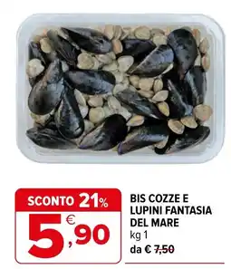 Iperal BIS COZZE E LUPINI FANTASIA DEL MARE offerta
