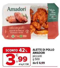 Iperal Alette di pollo Amadori offerta