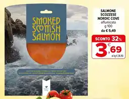 Iperal Smoked Scottish Salmon Nordic Cove offerta
