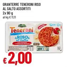 A&O GranTerre Teneroni Riso al Salto Assortiti offerta