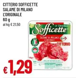 A&O Citterio Sofficette Salame di Milano L'Originale offerta