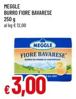 A&O MEGGLE BURRO FIORE BAVARESE offerta