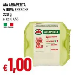 A&O AIA ARIAPERTA 4 UOVA FRESCHE offerta