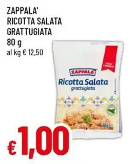 A&O ZAPPALA' Ricotta Salata grattugiata offerta