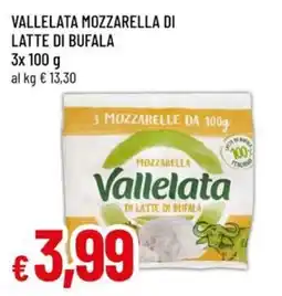 A&O Mozzarella Vallelata di latte di bufala offerta