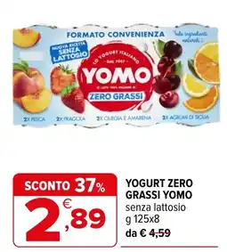 Iperal YOGURT ZERO GRASSI YOMO offerta