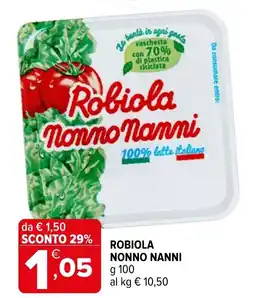 Iperal Robiola Nonno Nanni offerta