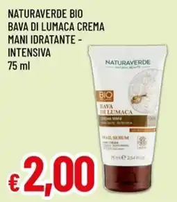 A&O NATURAPERDE BIO BAVA DI LUMACA CREMA MANI IDRATANTE - INTENSIVA offerta