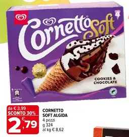 Iperal Cornetto Soft Algida offerta