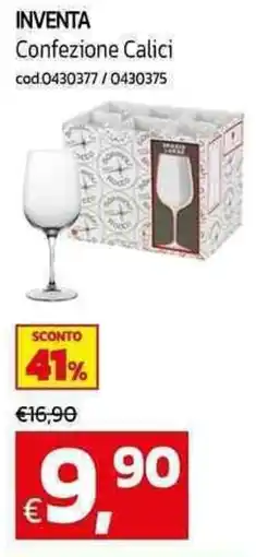 C+C Cash and Carry Inventa confezione calici offerta