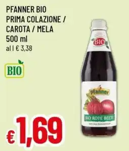 A&O Pfanner Bio Prima Colazione offerta