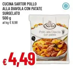 A&O Cucina Sartor Pollo alla Diavola con Patate offerta