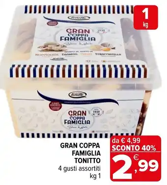 Iperal GRAN COPPA FAMIGLIA TONITTO offerta