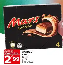 Iperal ICE CREAM MARS offerta