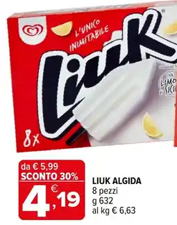 Iperal LIUK ALGIDA offerta