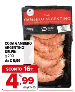 Iperal Coda Gambero Argentino Delfin offerta