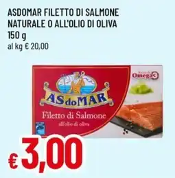 A&O ASDOMAR Filetto di Salmone offerta