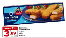 Iperal BASTONCINI CAPITAN FINDUS offerta