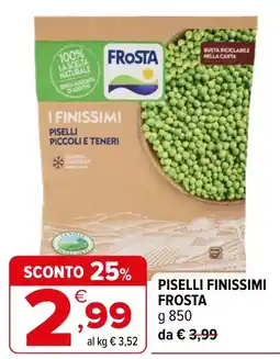 Iperal Piselli Finissimi Frosta offerta