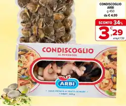 Iperal Condiscoglio Arbi offerta