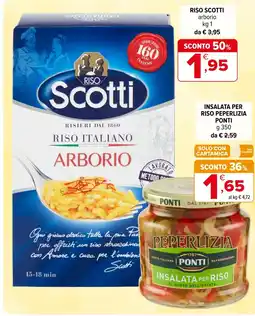 Iperal Riso Scotti Arborio offerta