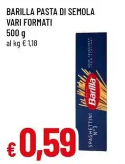 A&O Barilla Pasta di Semola offerta