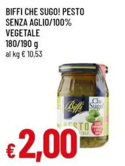 A&O Biffi Che Sugo! Pesto senza aglio/100% vegetale offerta