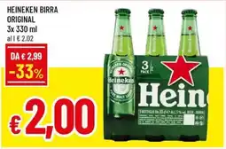 A&O Heineken Birra Original offerta