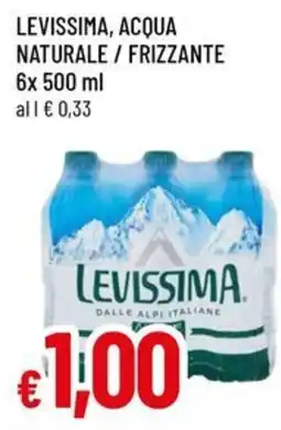 A&O Levlssima acqua naturale / frizzante offerta