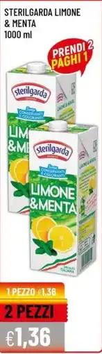 A&O Sterilgarda Limone & Menta offerta