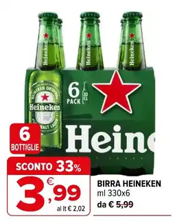 Iperal Birra Heineken offerta