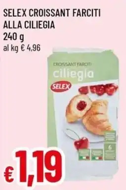 A&O Selex croissant farciti alla ciliegia offerta