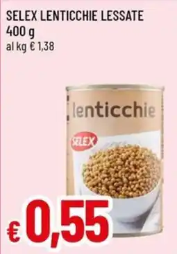 A&O Selex lenticchie lessate offerta