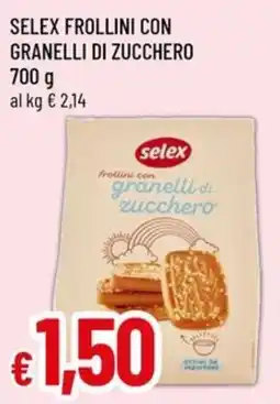 A&O SELEX FROLLINI CON GRANELLI DI ZUCCHERO offerta