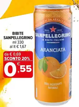 Iperal SANPELLEGRINO ARANCIATA offerta