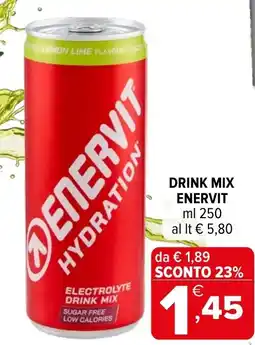 Iperal Drink Mix Enervit offerta