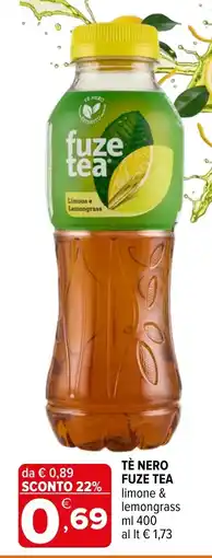 Iperal TÈ NERO FUZE TEA offerta