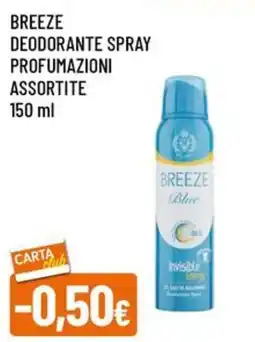 A&O Breeze deodorante spray profumazioni offerta