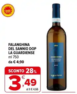 Iperal Falanghina del Sannio DOP La Guardiense offerta