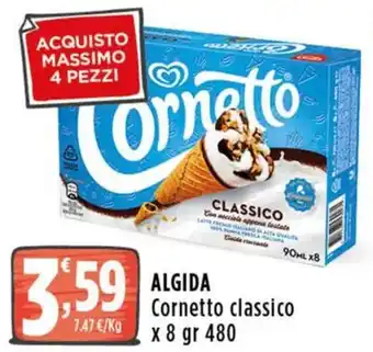 Algida cornetto classico